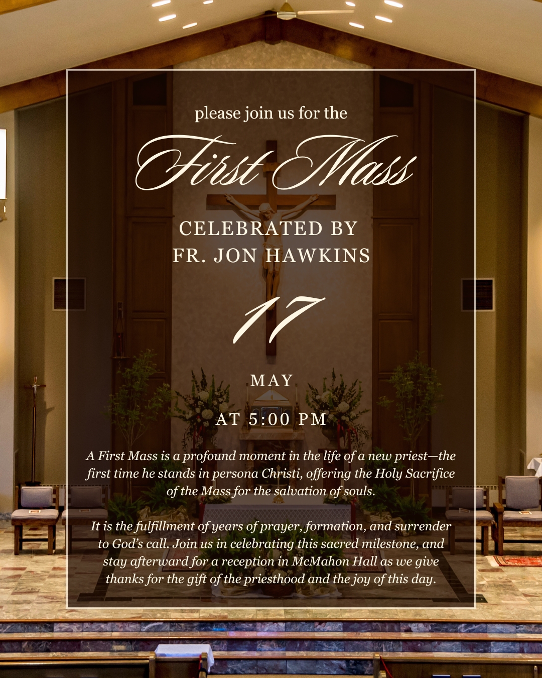 Brown and Gold Festive Classy Christmas Eve Party Invitation Instagram Post