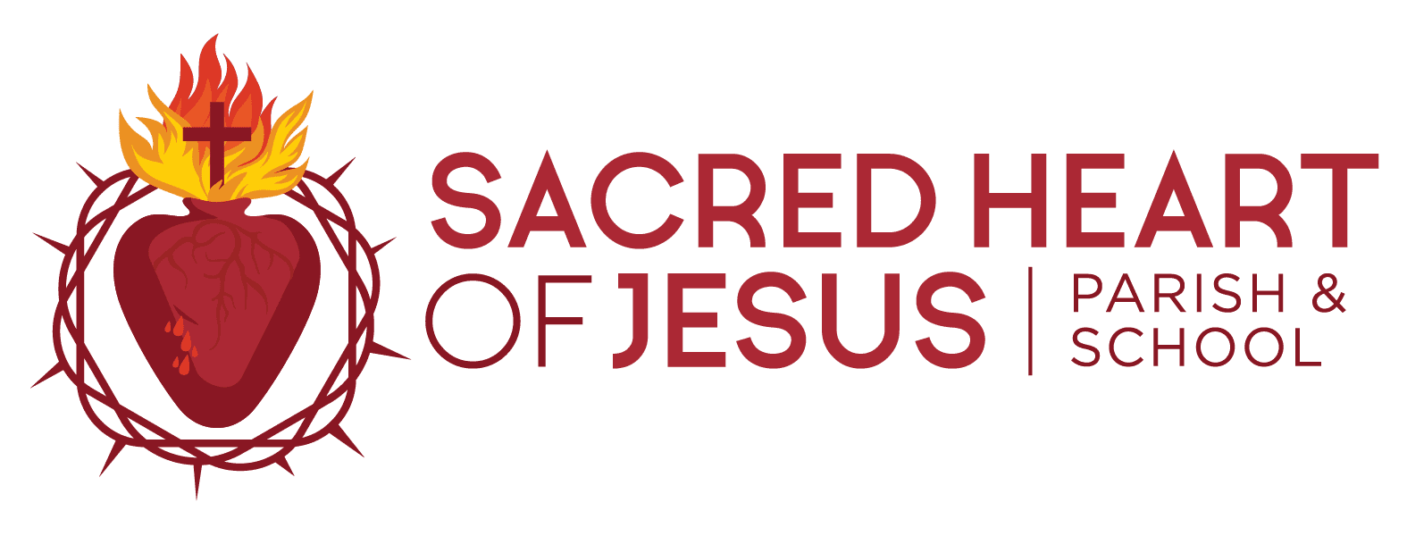Sacred Heart of Jesus Catholic Church Logo